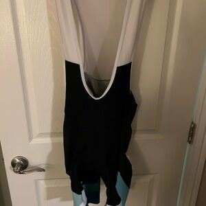 Primal Cycling Bib Shorts - Black and Teal